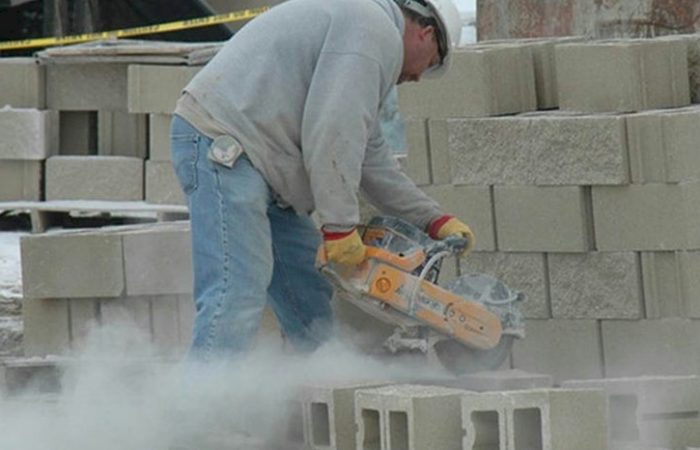 Controlling silica dust in the workplace
