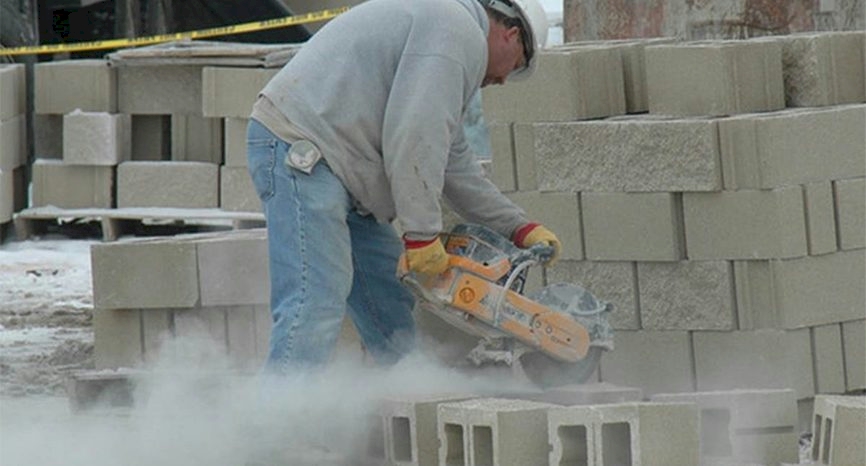 Controlling silica dust in the workplace