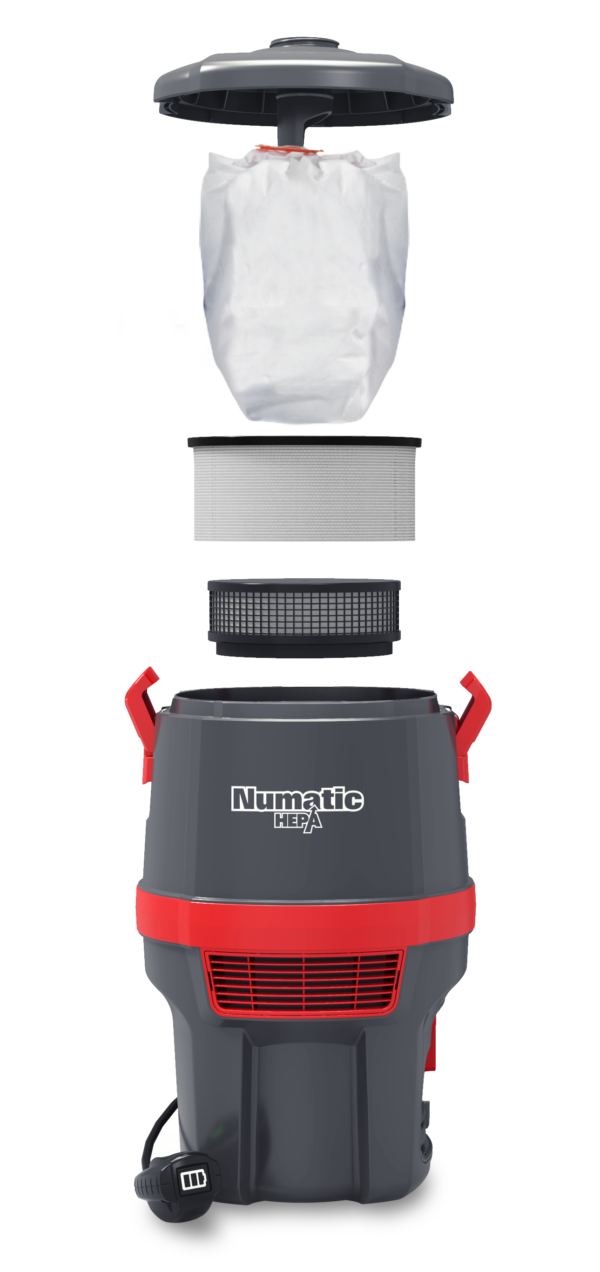Numatic Back Pack Battery Vacuum - Image 3