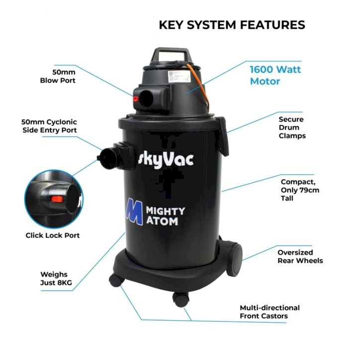 SkyVac Gutter Vacuums