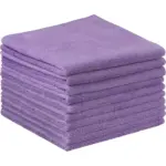 Micro Fibre Cloths Purple Pk 10
